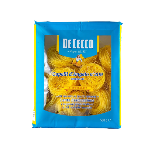 Imagen de Pasta De Cecco Capelli d’Angelo 500 GRS