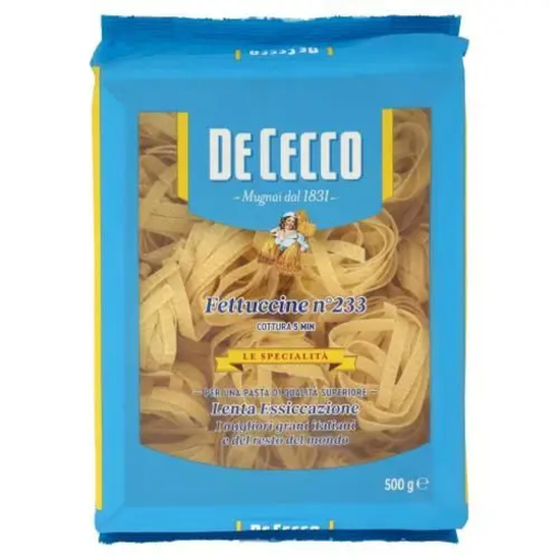 Imagen de Pasta De Cecco Fettuccine 500 GRS