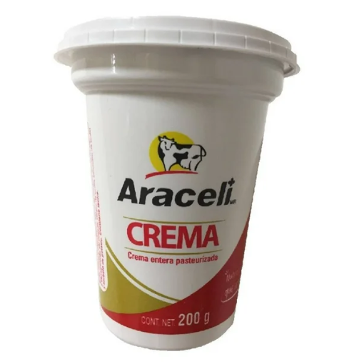 Imagen de Crema Araceli Entera 200 GRS