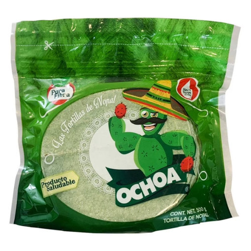 Imagen de Tortilla Ochoa de Nopal 500 GRS