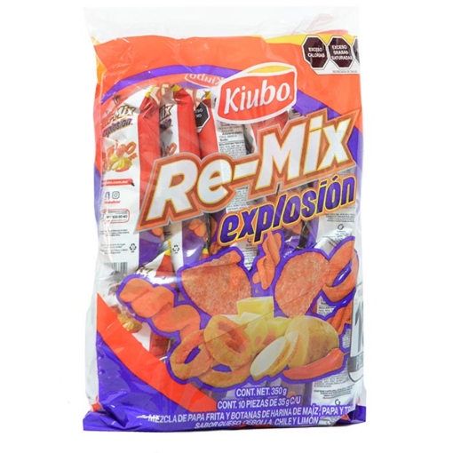 Imagen de Botana Kiubo Remix Explosión Mega 40 GRS