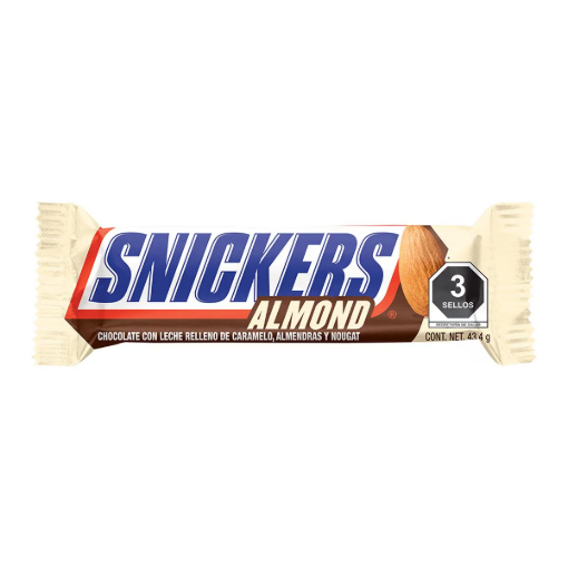 Imagen de Chocolate Snickers Almendras 43.4 GRS