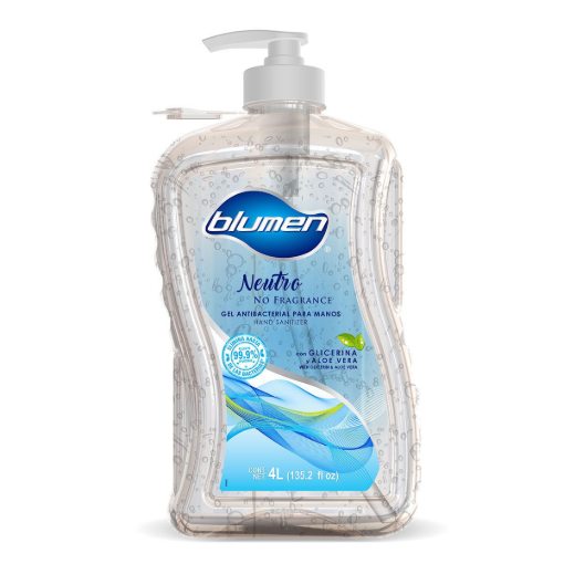 Imagen de Gel Antibacterial Blumen Neutro 4 LTS
