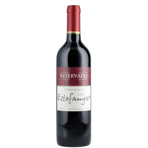 Imagen de Exhibidor Vino Tinto Viña Estefanía Cabernet 750 MLL