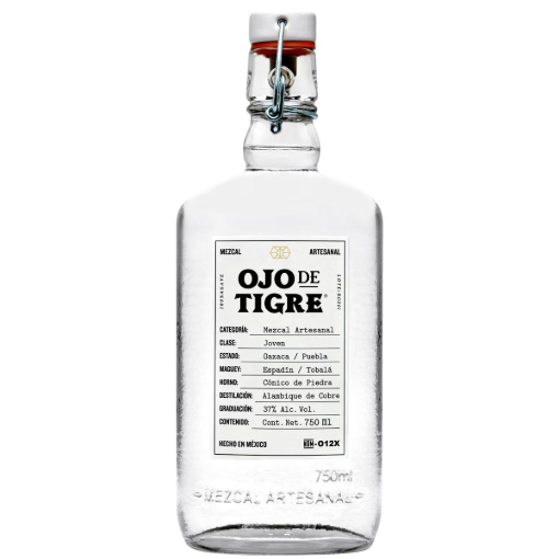 Imagen de Mezcal Artesanal Ojo de Tigre Joven 750 MLL
