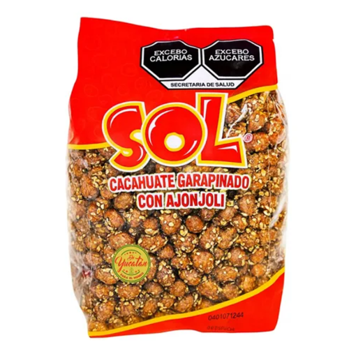 Imagen de Botana Sol Cacahuate Garapiñado Ajonjolí 1 KGS
