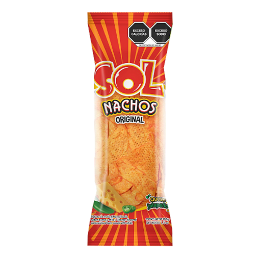 Imagen de Botana Sol Nachos Original 100 GRS