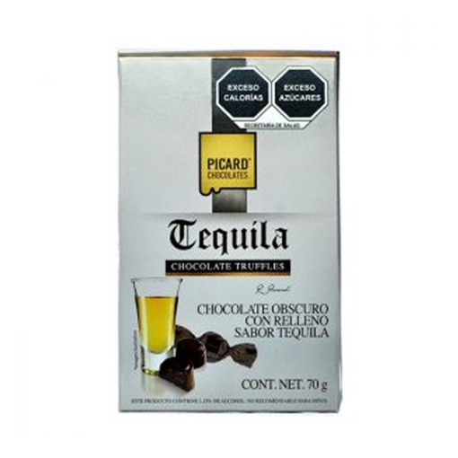 Imagen de Chocolate Picard Relleno Amargo/Tequila 70 GRS