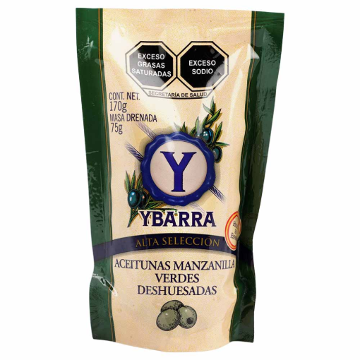 Imagen de Aceituna Ybarra Deshuesada 170 GRS