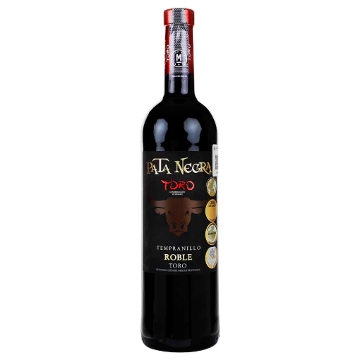 Imagen de Exhibidor Vino Pata Negra Toro Roble 750 MLL