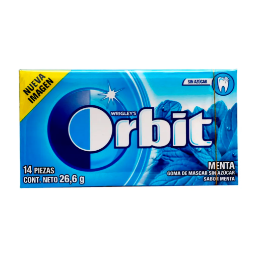 Imagen de Chicle Orbit 14’s Menta 1 PZS