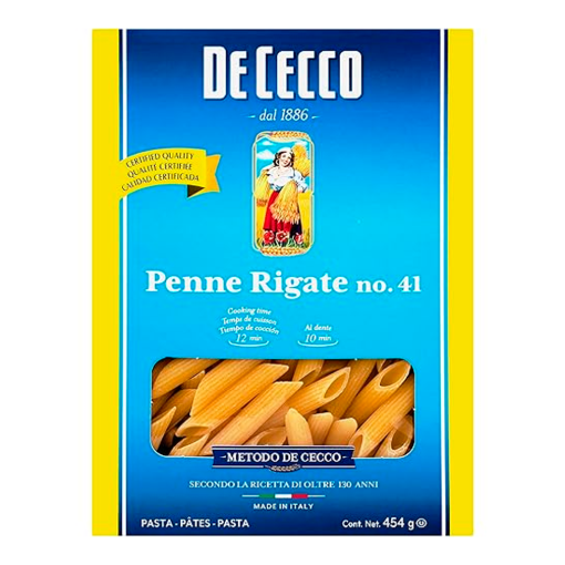 Imagen de Pasta De Cecco Rigatoni 454 GRS