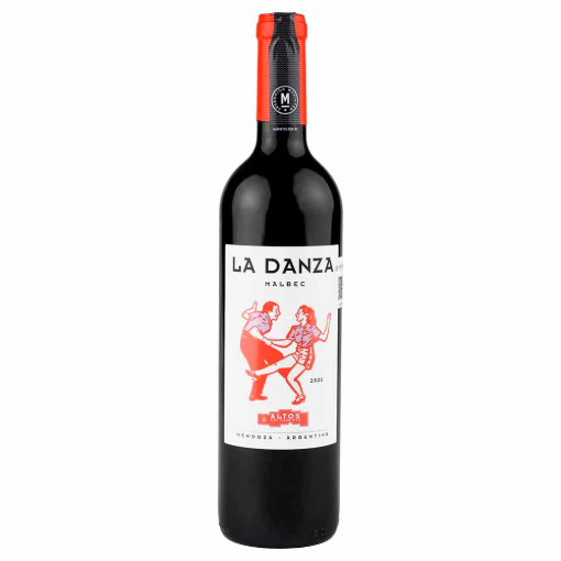Imagen de Exhibidor Vino La Danza Malbec 750 MLL