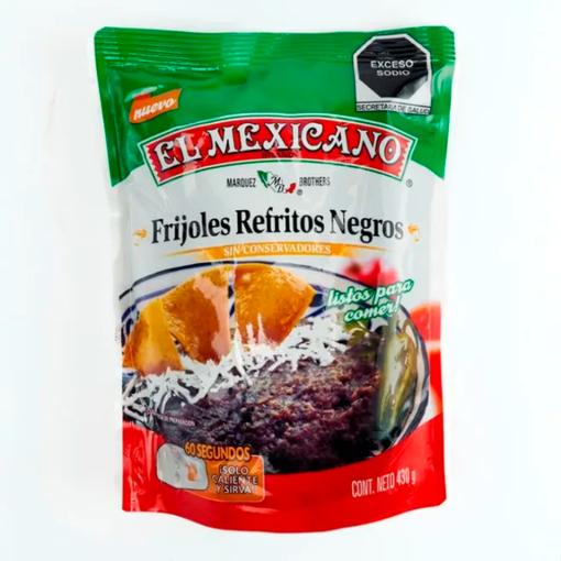 Imagen de Frijol El Mexicano Negro Refrito 430 GRS