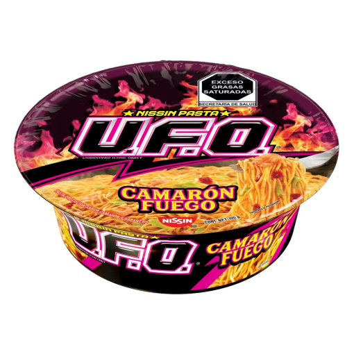 Imagen de Inst Nissin U.F.O Camaron Fuego 105 GRS