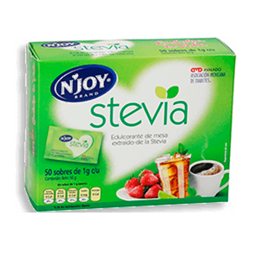 Imagen de Endulzante Stevia N’Joy 50 PZS