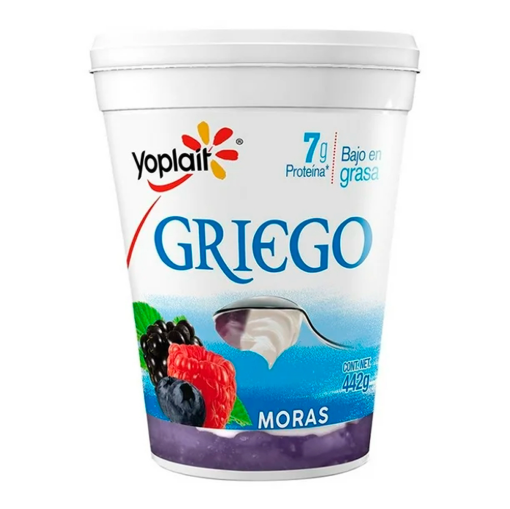 Imagen de Yogurt Griego Batido Moras 442 GRS