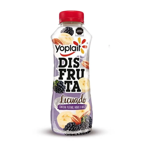 Imagen de Licuado Yoplait Plátano/Mora y Nuez 307 GRS
