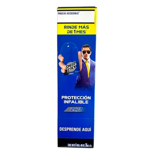 Imagen de Exhibidor Desodorante Speed Stick Roll-On Cool Night Hombre 30 MLL