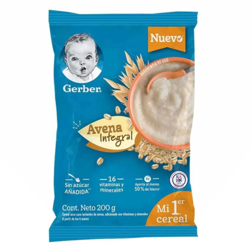 Imagen de Cereal Gerber Primera Etapa Avena 200 GRS