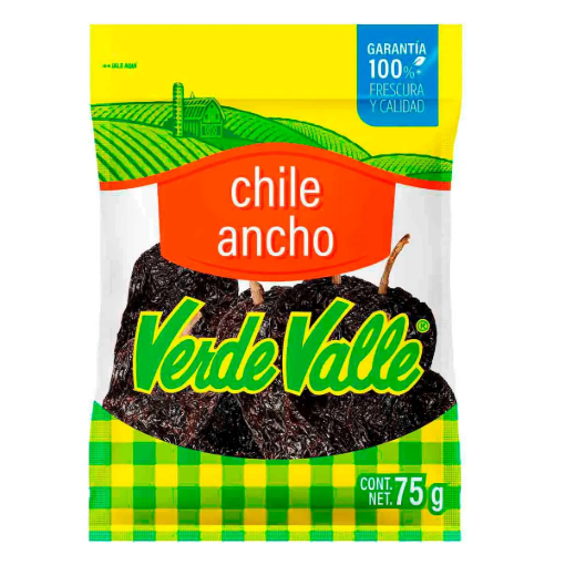 Imagen de Chile Ancho Verde Valle 75 GRS