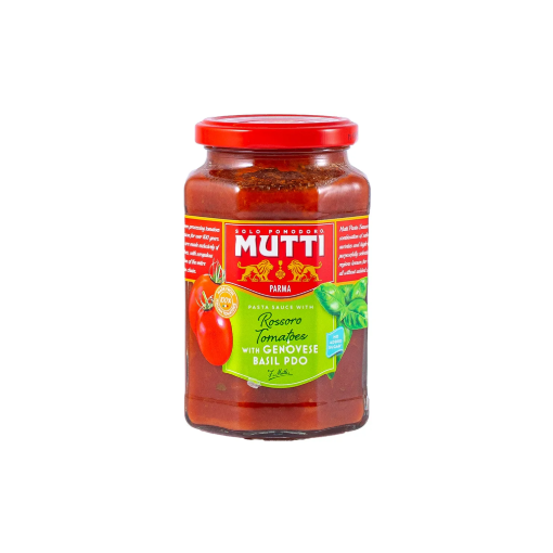 Imagen de Salsa de Tomate con Albahaca Mutti 400 GRS