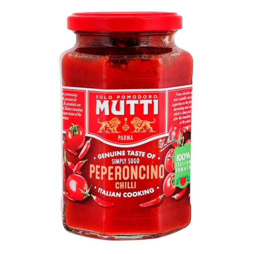Imagen de Salsa de Tomate con Chile Mutti 400 GRS
