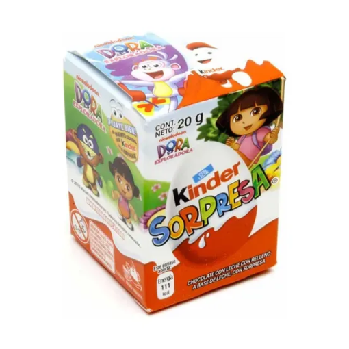 Imagen de Chocolate Kinder Sorpresa Dora Exploradora 1 PZS