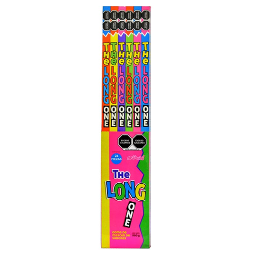 Imagen de Exhibidor Chicle Anáhuac The Long One 24 PZS
