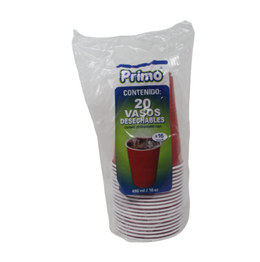 Imagen de Vaso Primo Bicolor #16 20 PZS