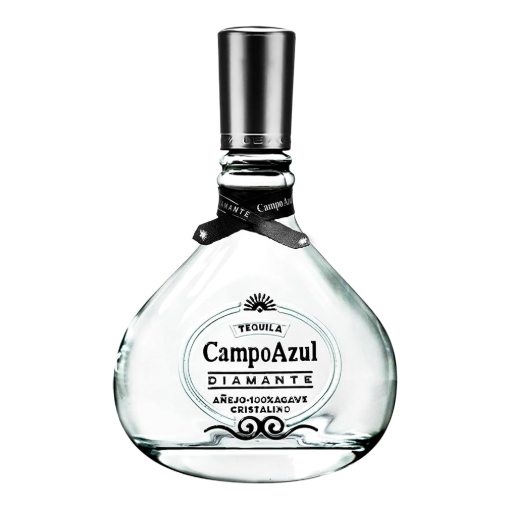 Imagen de Tequila Campo Azul Diamante Añejo Cristalino 750 MLL