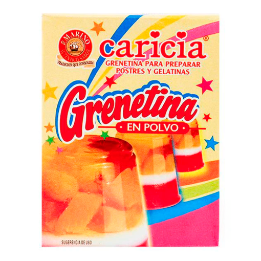 Imagen de Grenetina en Polvo Caricia 7 GRS