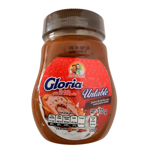 Imagen de Dulce de Leche con Nuez para Untar Gloria 370 GRS