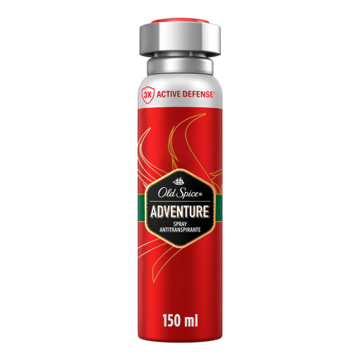 Imagen de Desodorante Old Spice AP Aerosol Adventure Hombre 150 MLL