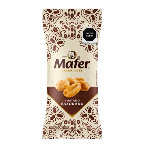 Imagen de Botana Cacahuate Mafer Sazonado 65 GRS