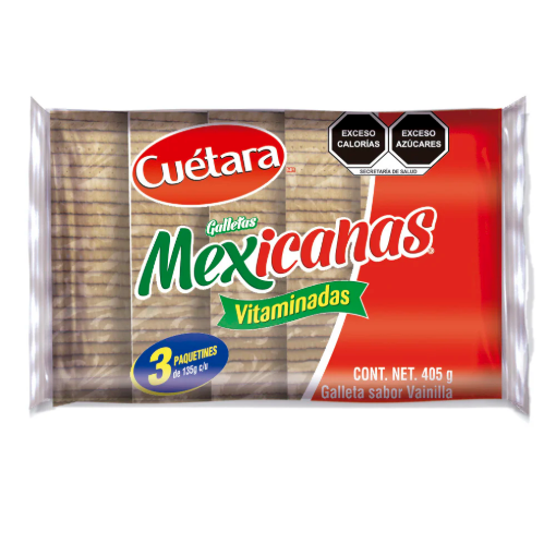 Imagen de Galletas Cuétara Mexicana Vit 405 GRS