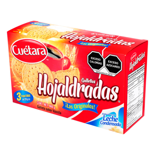 Imagen de Galletas Cuétara Hojaldradas 660 GRS