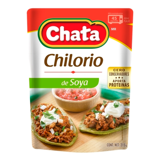 Imagen de Chilorio de Soya La Chata 215 GRS