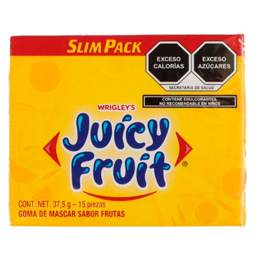 Imagen de Chicle Wrigley’s Juicy Fruit 15 PZS