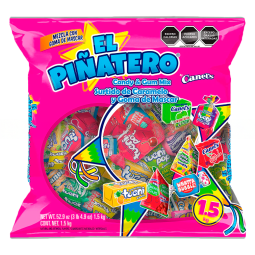 Imagen de Exhibidor Dulces Canel’s Piñatero Surtido Bolsa 1.5 KGS