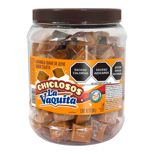 Imagen de Exhibidor Dulces Canel’s Vaquita Chicloso Cajeta Vitrolero 990 GRS