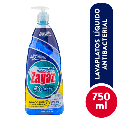 Imagen de Lavaplatos Líquido Zagaz Expert Original 750 MLL