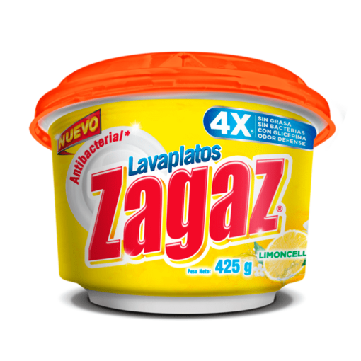 Imagen de Lavaplatos Zagaz Limoncello Cera 400 GRS