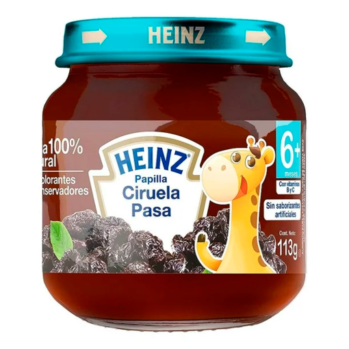 Imagen de Papilla Heinz Frutas Ciruela 113 GRS