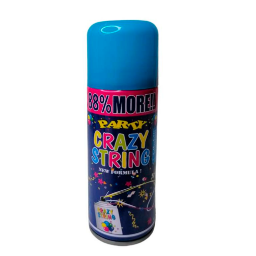 Imagen de Serpentina Crazy String Aerosol 250 MLL