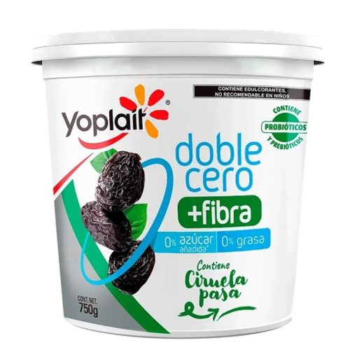Imagen de Yogurt Yoplait Cero Ciruela Pasa 750 GRS