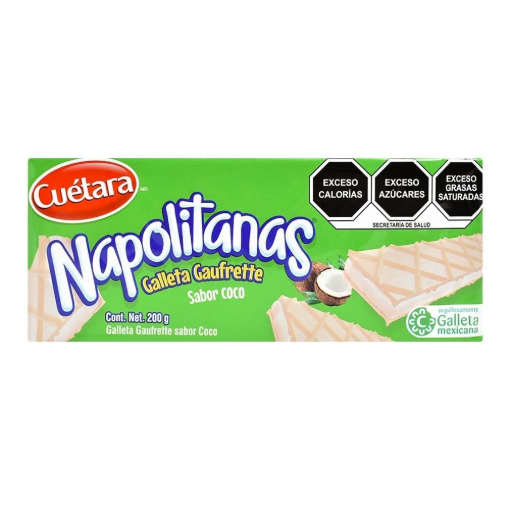 Imagen de Galletas Cuétara Napolitanas Coco 200 GRS