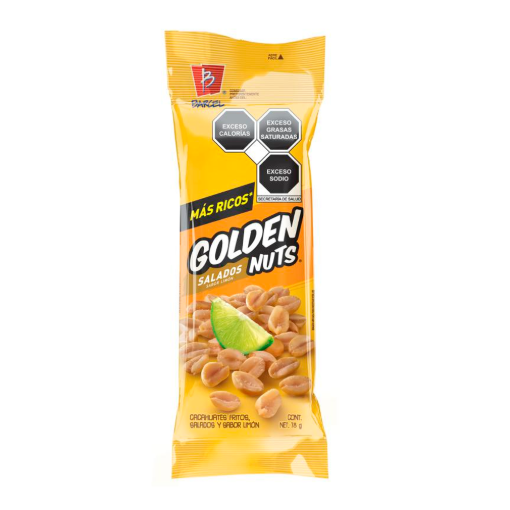 Imagen de Botana Barcel Cacahuate Golden Nuts Salados 78 GRS