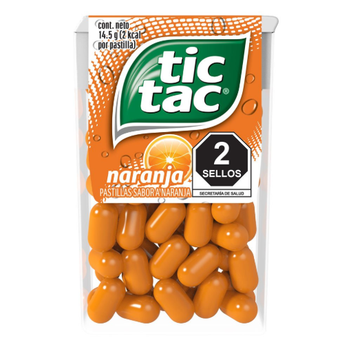 Imagen de Pastillas Tic Tac Naranja 1 PZS