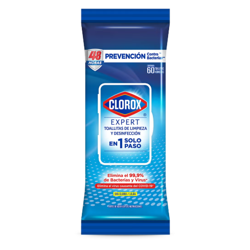 Imagen de Toallitas Húmedas Clorox Desinfectantes Original 120 PZS